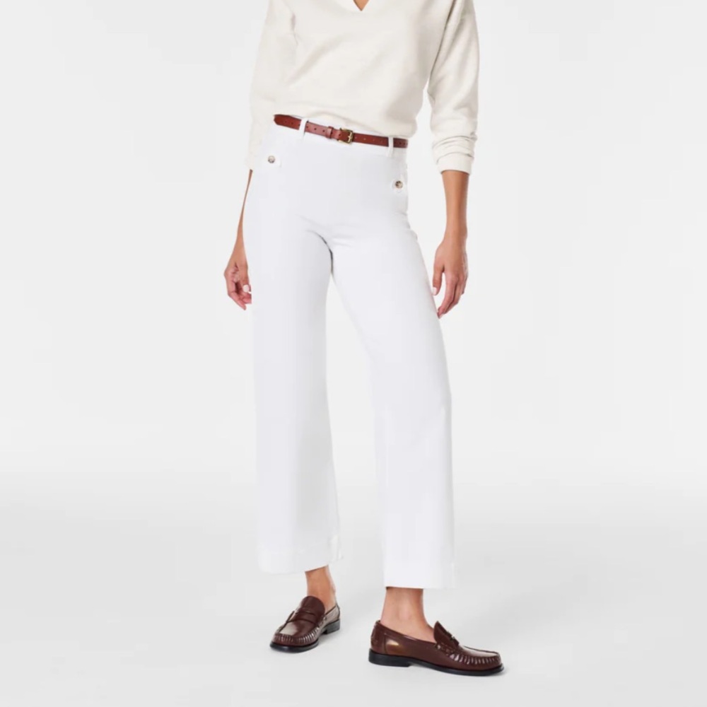 SPANX stretch wide leg pant